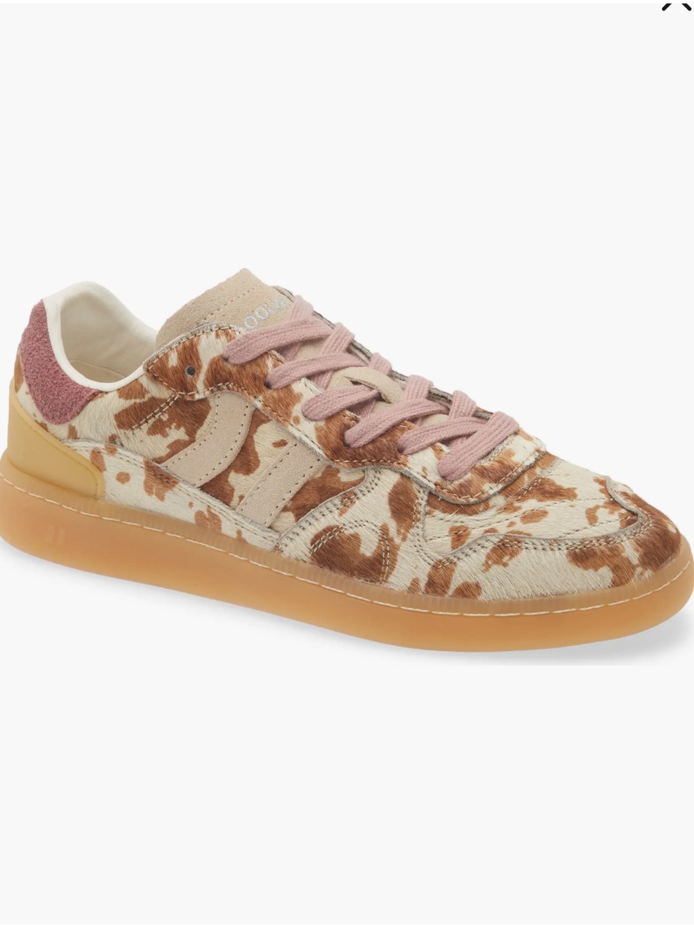 Cool way Goal Genuine Calf Hair Sneaker 7 (Women)